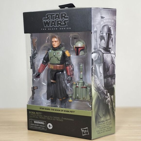 Star Wars Black Series Boba Fett Throne Room Action Figure 6" Jetpack Blasters - Picture 1 of 7